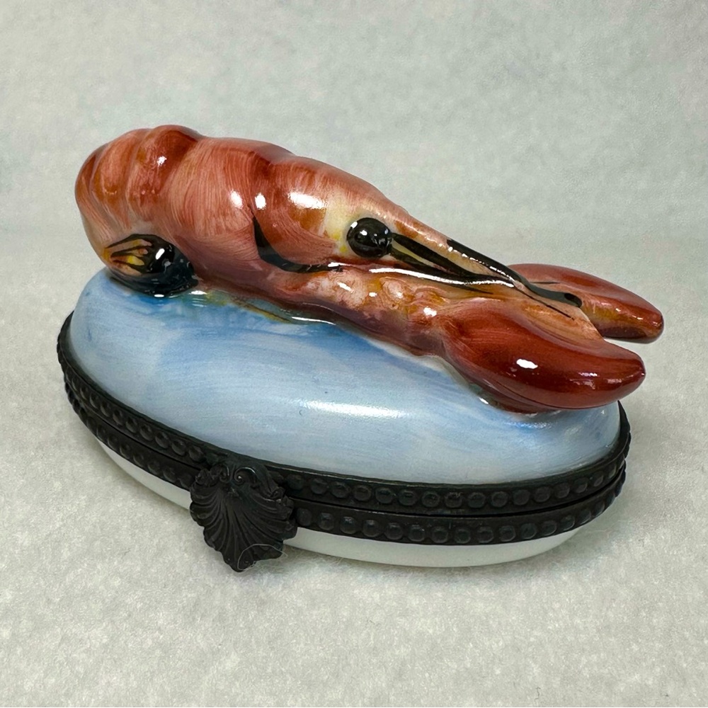 Limoge PARRY VIEILLE Lobster Box